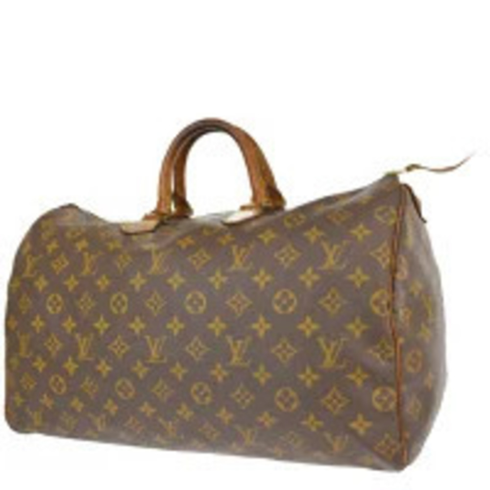 Louis Vuitton Speedy Boston Monogram Leather Brown